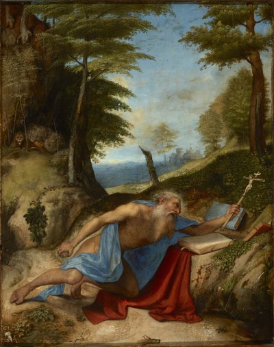 Saint Jerome Penitent by Lorenzo Lotto